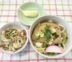 10月1日の給食です